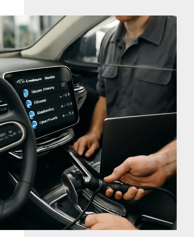 Установка приложений Geely для мультимедиа автомобиля в Кыштыме