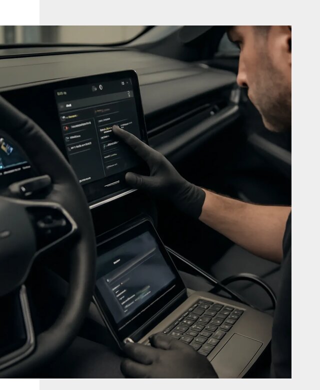 Русификация приборной панели Rising автомобиля в Кыштыме