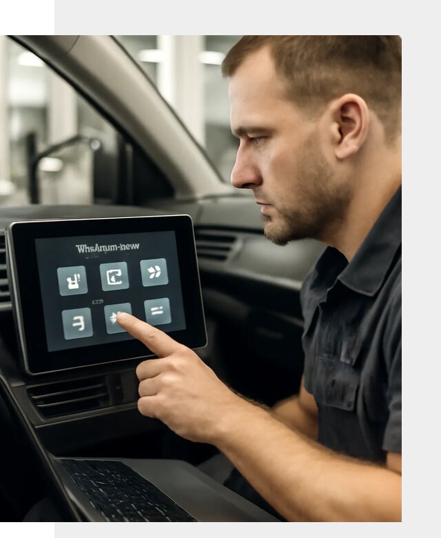 Установка приложений в автомобиль под ключ в Кыштыме